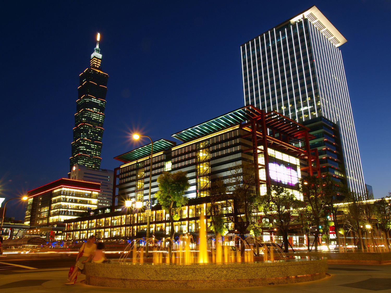 Sheraton Grand Taipei Hotel Exterior foto